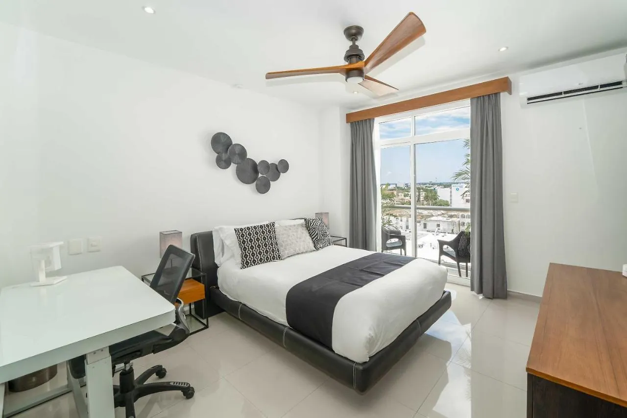 Apartament Penthouse With Private Jacuzzi - Three Bedroom Cancún Meksyk